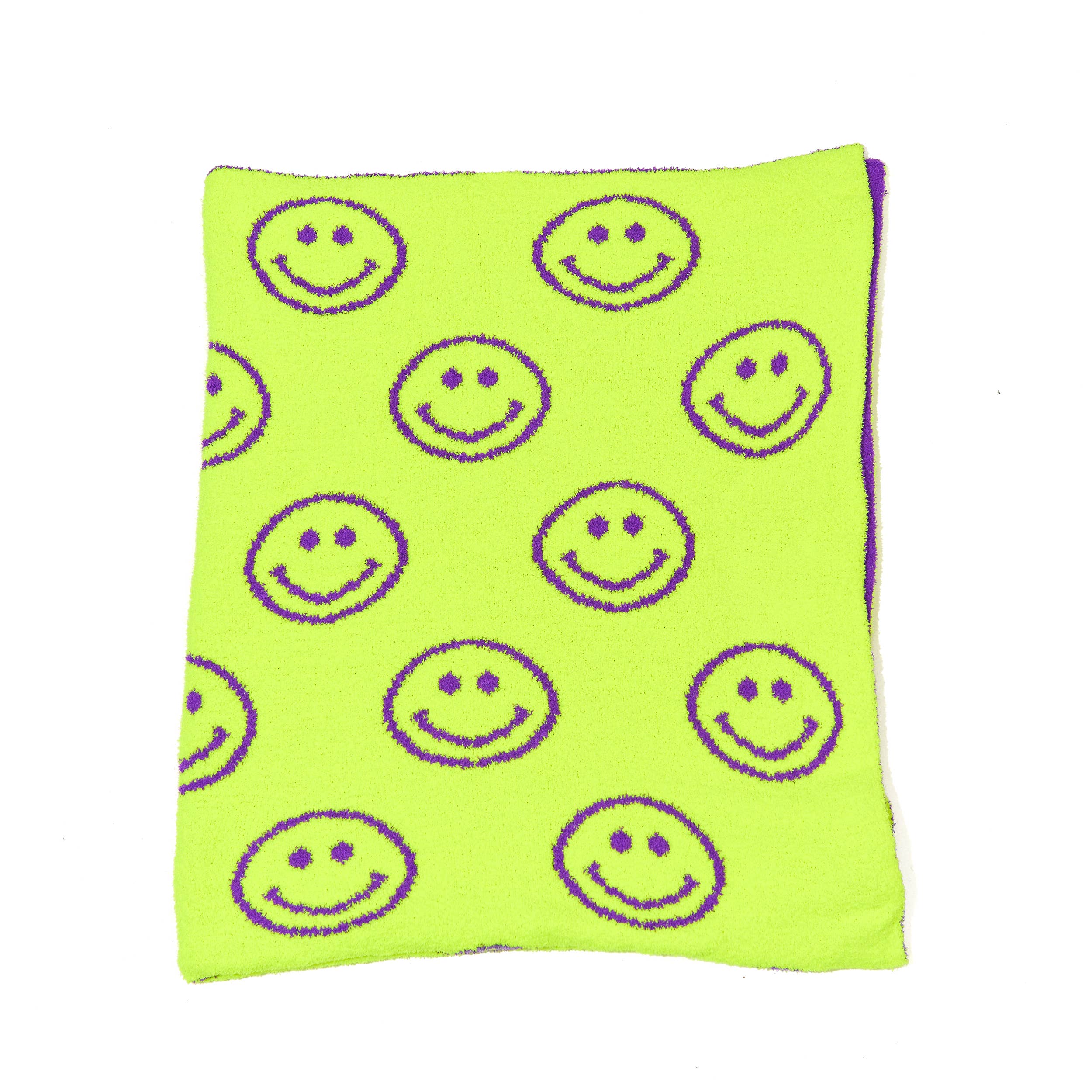 Malibu Sugar - Wholesale Throw Blanket - Happy Face & Lightning Plush Throw Blankets8