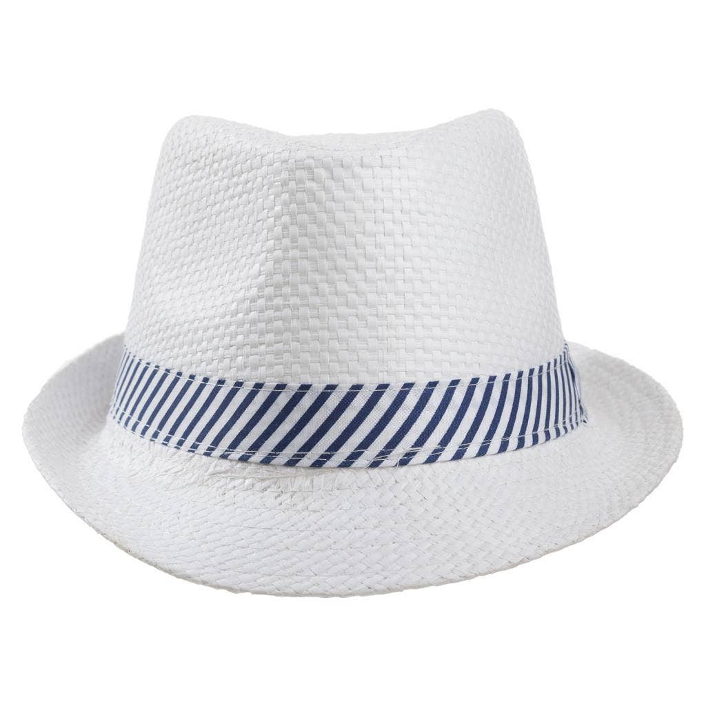 Creaciones Meng - Wholesale Straw Hat - Women's - Fedora hat with ribbon detail1