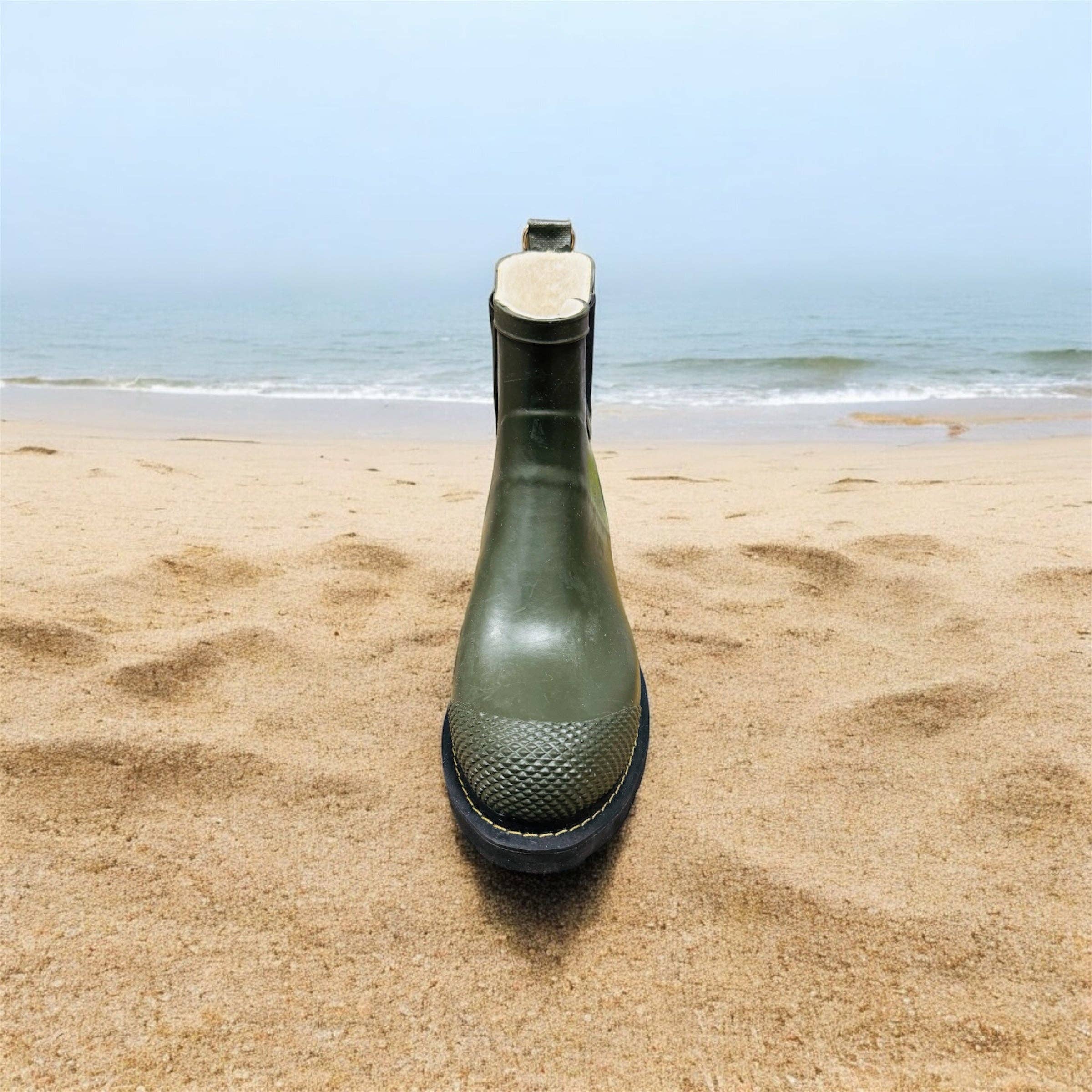 Ilse Jacobsen Women's Rubber Boots High Heel Low RUB47 In Army Manufacturer Number: Rub47 410 Army (Last Pieces) for wholesale on Faire0