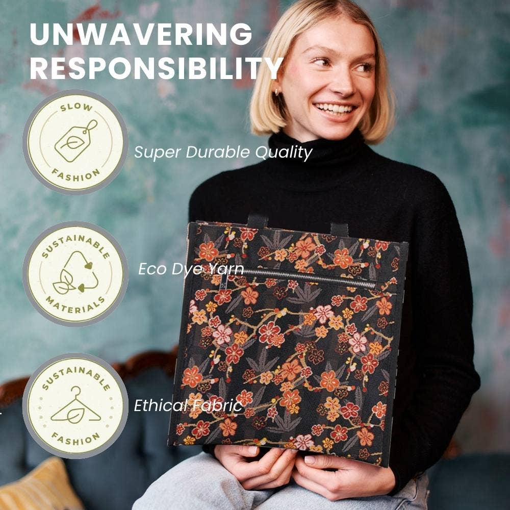 SignareArt - Wholesale Grocery/Shopping Bag - SHOP-SAKURA | UME SAKURA SHOPPER BAG4