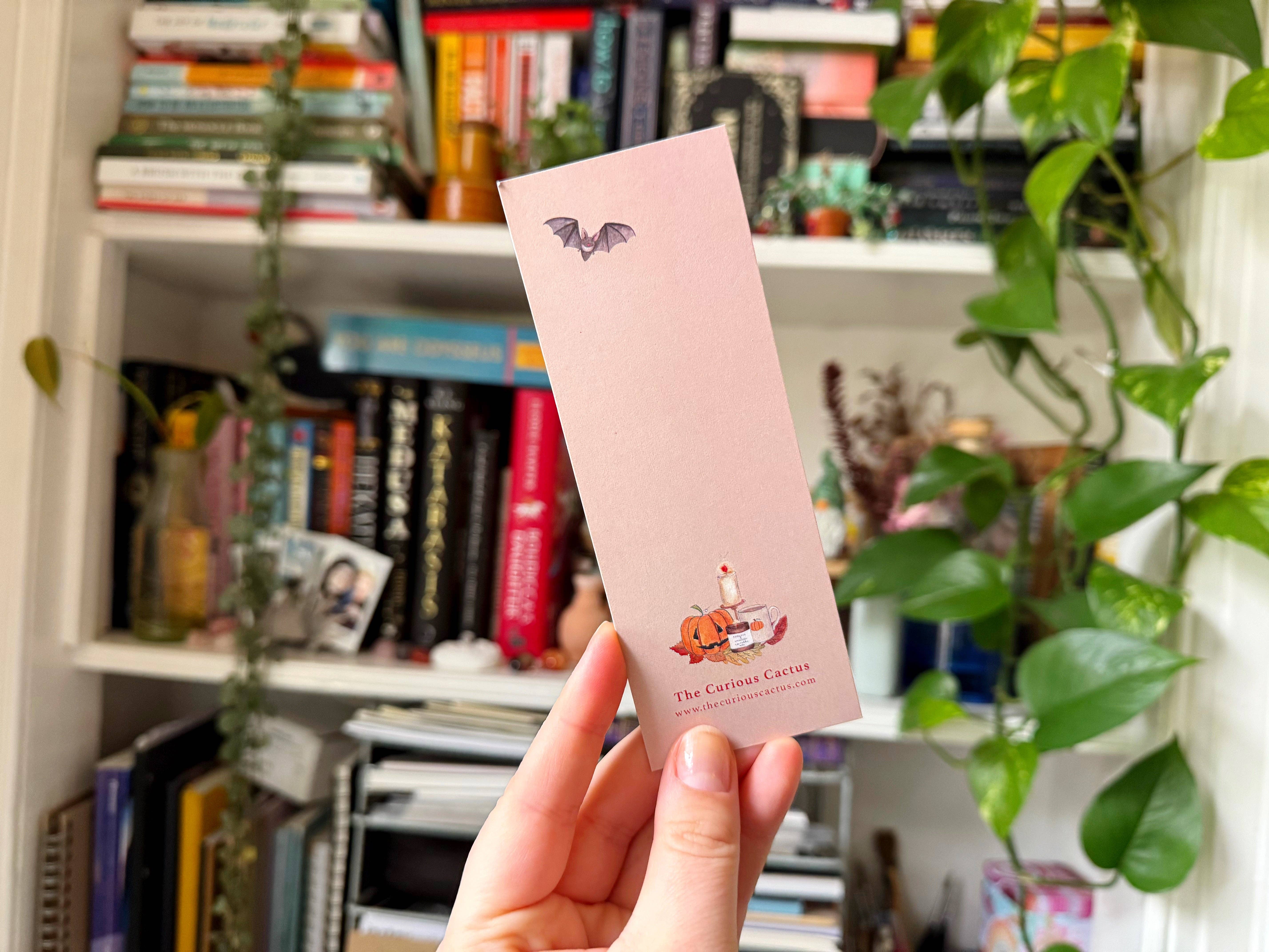 The Curious Cactus - Venta al por mayor Marcapáginas - Marcador Halloween1