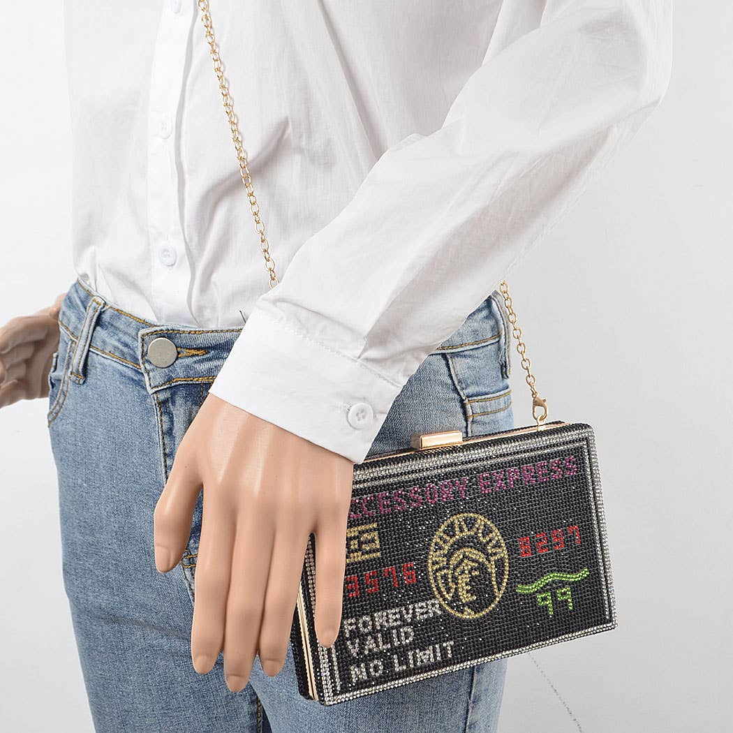 3AM BY H&D ACCESSORIES - Wholesale Clutch Bag - Women's - Rhinestone Fashion Express Clutch7