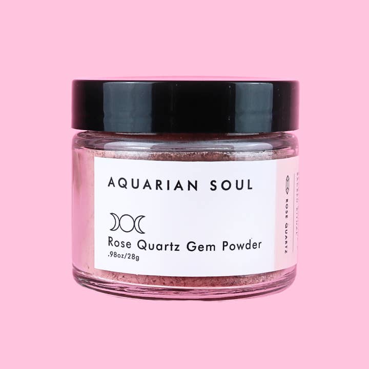 Aquarian Soul - Wholesale Skincare face mask - Rose Quartz Gem Powder2