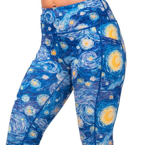 Starry Night Leggings for wholesale by Constantly Varied Gear
