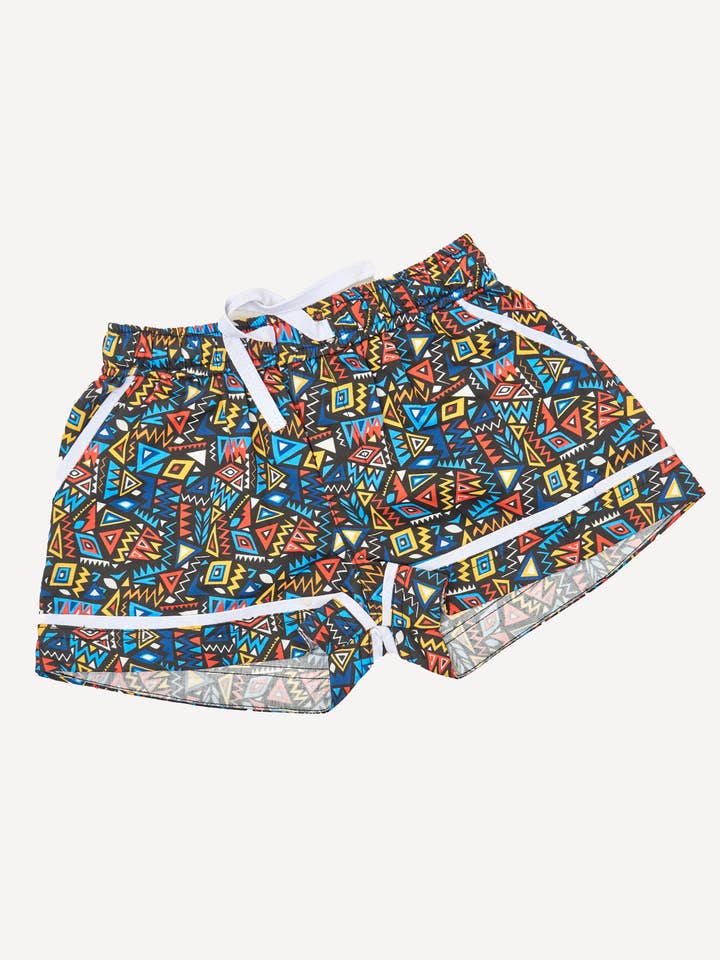Kitu Kali – wholesale Badshorts – Barn – Kali Badshorts: Tjejer - Rosa & Blå KK