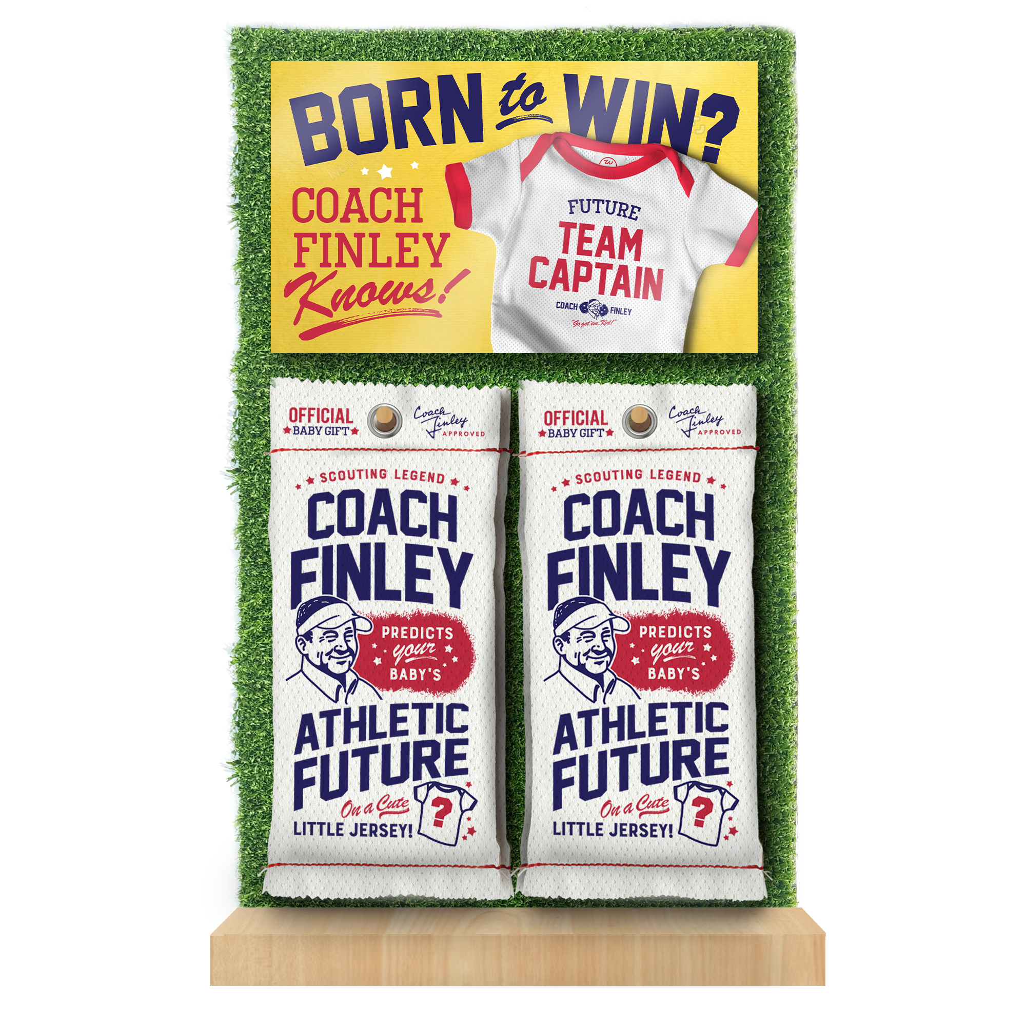 Wry Baby - Wholesale T-Shirt - Baby - Coach Finley Predicts | Baby Clothing Gift for Sports Fans3