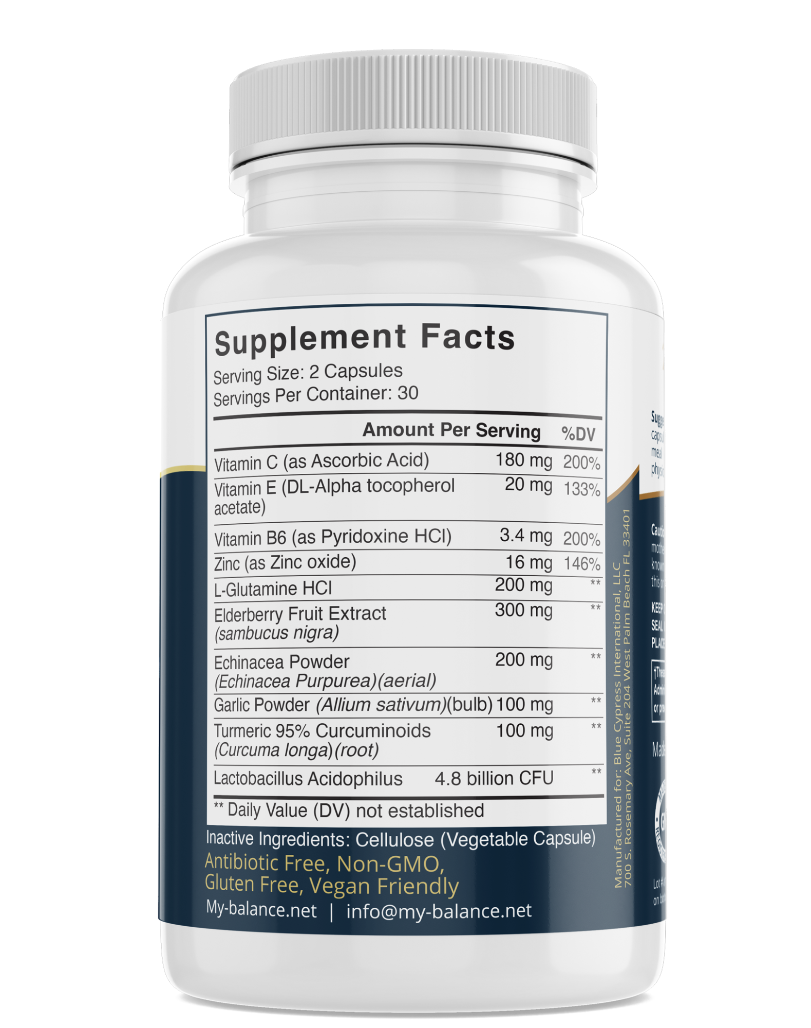 My Balance - Vente Supplément oral/vitamine - Complexe de vitamines B-12 « Bilan énergétique »1