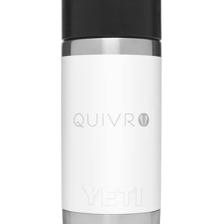 Quivr Edition Yeti 12 oz. Rambler (White) for wholesale by QUIVR