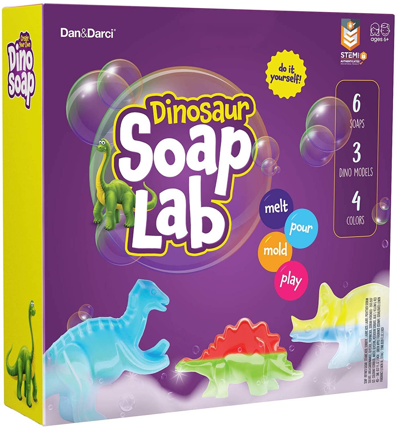 Dan&Darci - Wholesale DIY Craft Kit - Kids - Create Your Own Dino Soap6