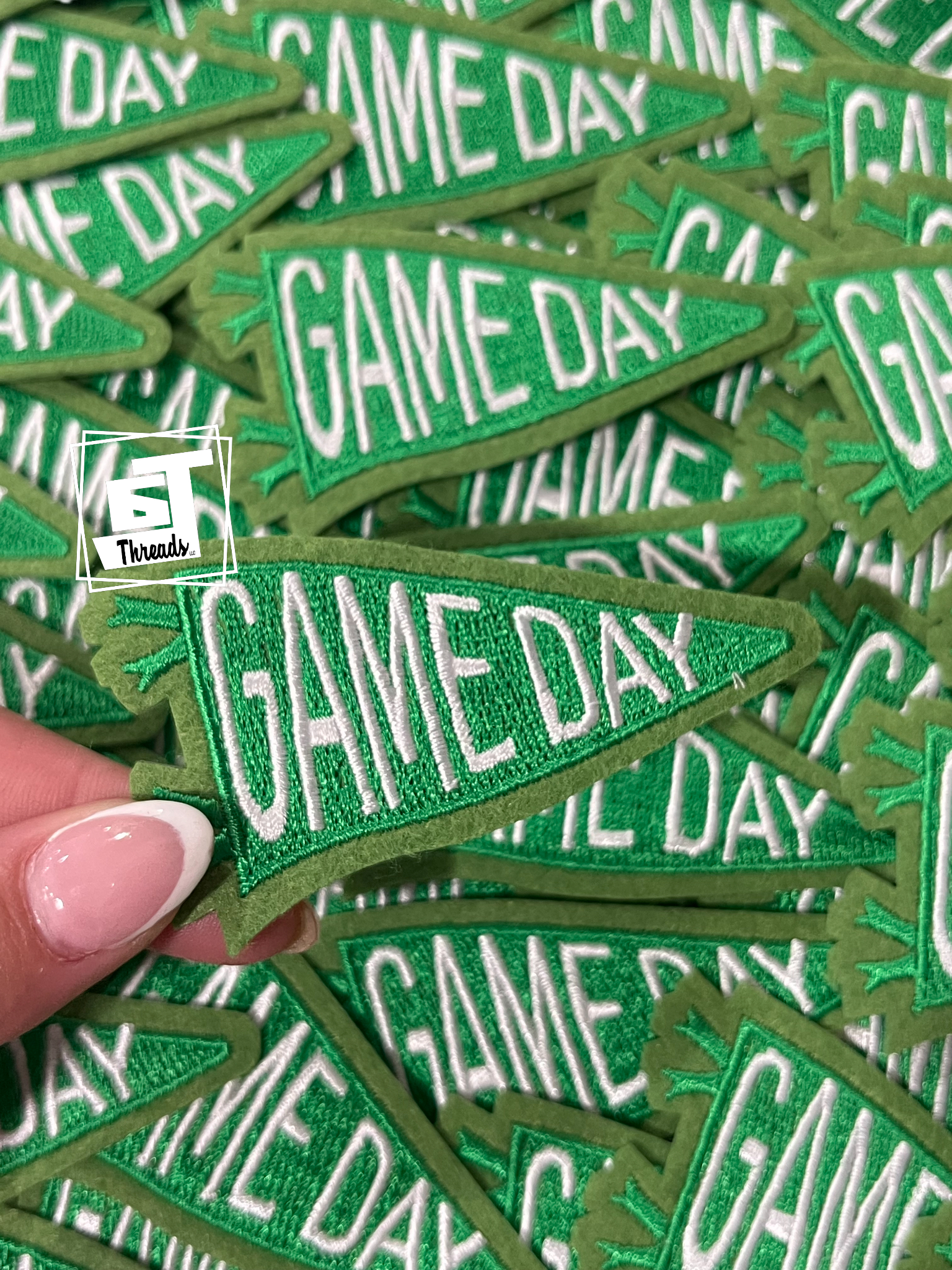 6j Threads LLC - Wholesale Patch - Game Day Pennants....Cap Patches15
