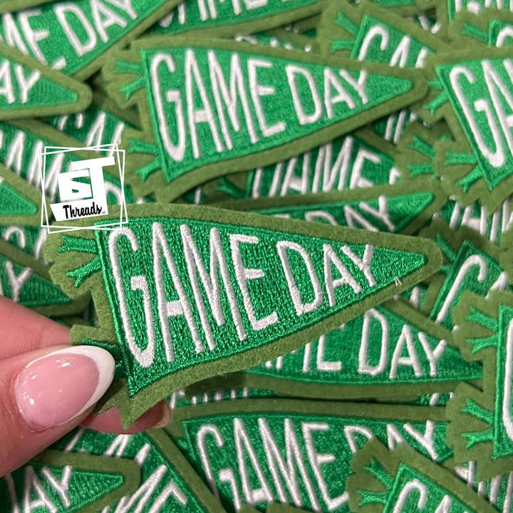 6j Threads LLC - Wholesale Patch - Game Day Pennants....Cap Patches15