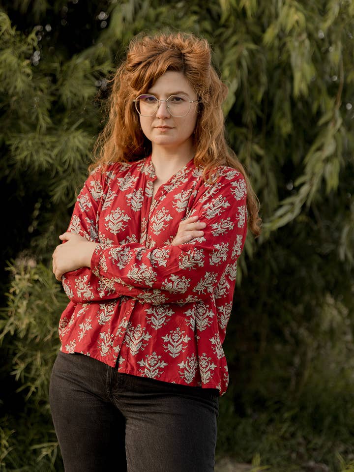 Stella Top Scarlet Modal for wholesale by Mata Traders