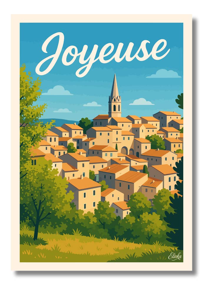 Afiche Feliz para venta al por mayor de ELIOKA