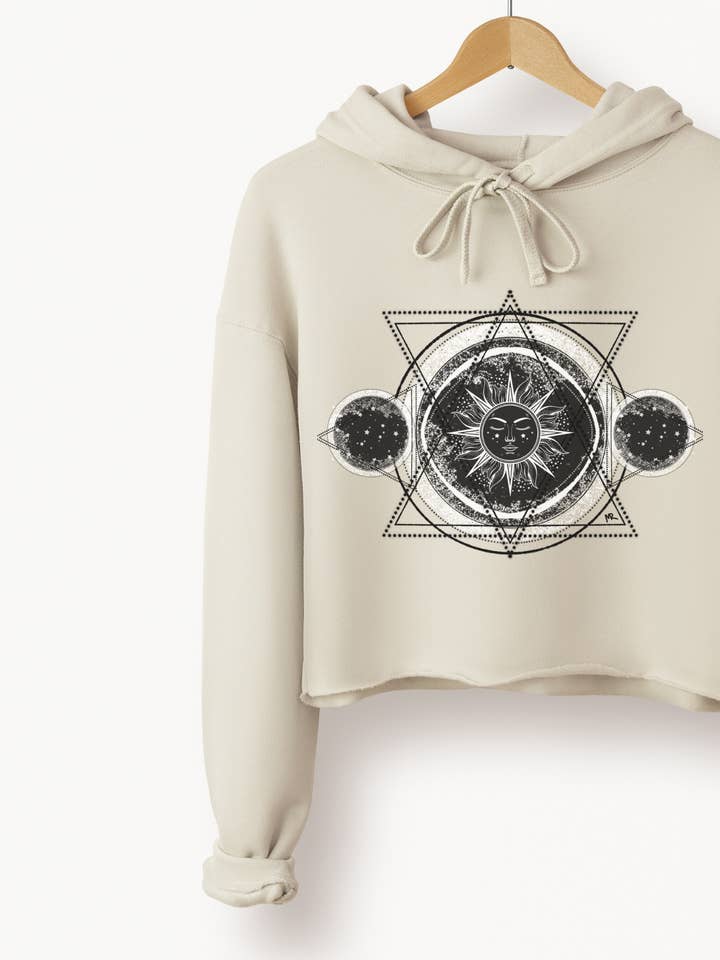 Sudadera con capucha Celestial Crop para venta al por mayor de Magnolia Ranch Originals