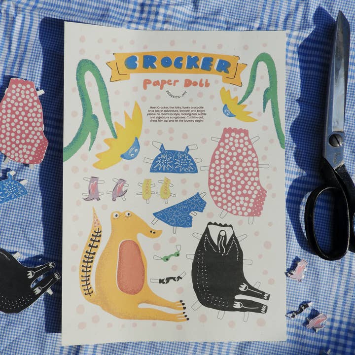 'Crocker la Bambola di Carta' | Elegante Ritaglio per Gioco Creativo e ulteriori Risultati per bicchieri pla all'ingrosso. Resi gratuiti e termini di pagamento a 60 giorni su Faire in tendenza su Faire.