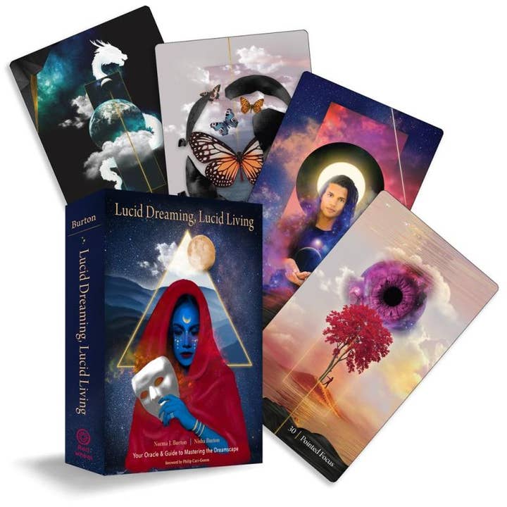 Microcosm Publishing & Distribution - Wholesale Tarot Cards - Lucid Dreaming, Lucid Living: Your Oracle and Guide