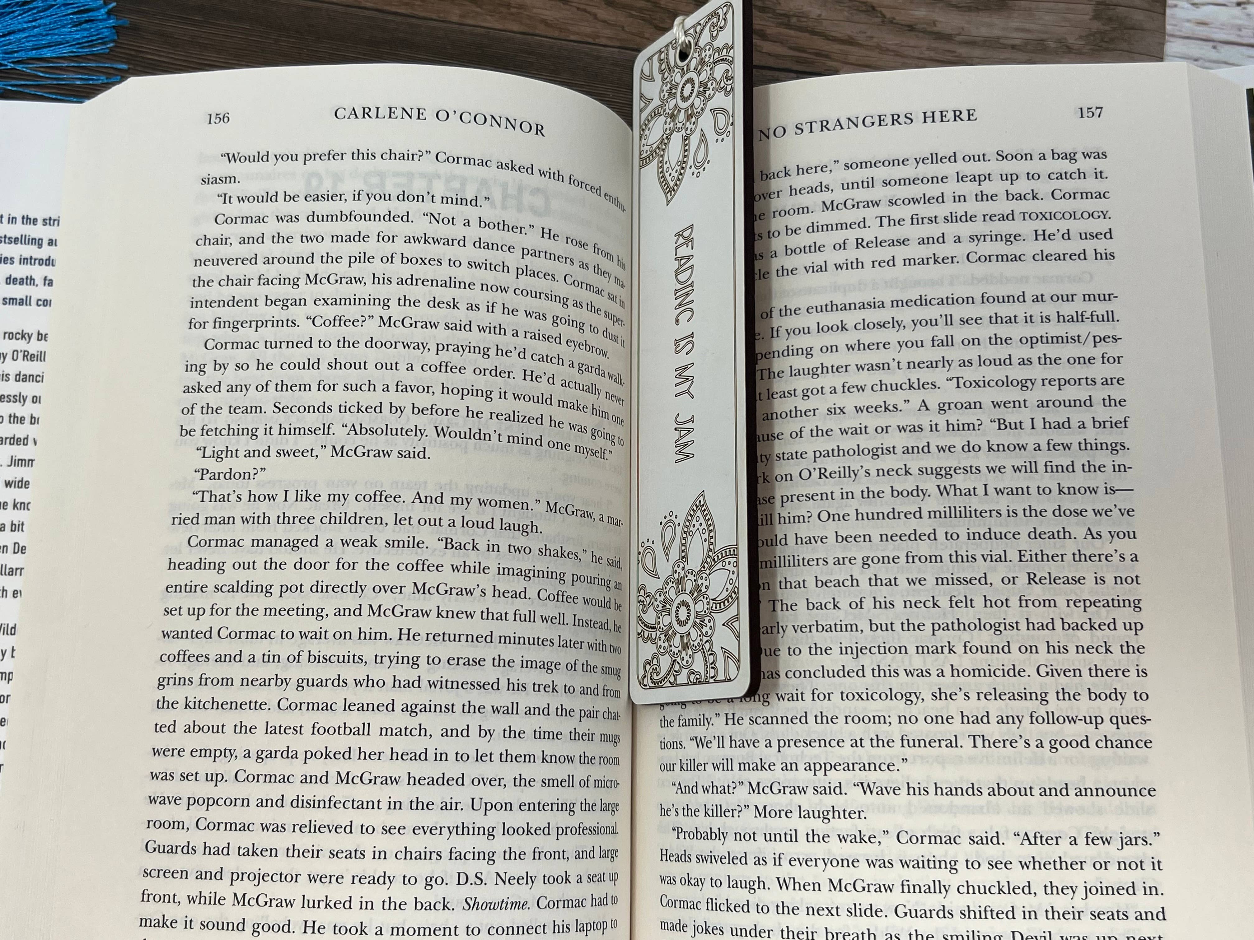 Tara’s Craft Room - Wholesale Bookmark - Set of 8 Wood Engraved Bookmarks  10