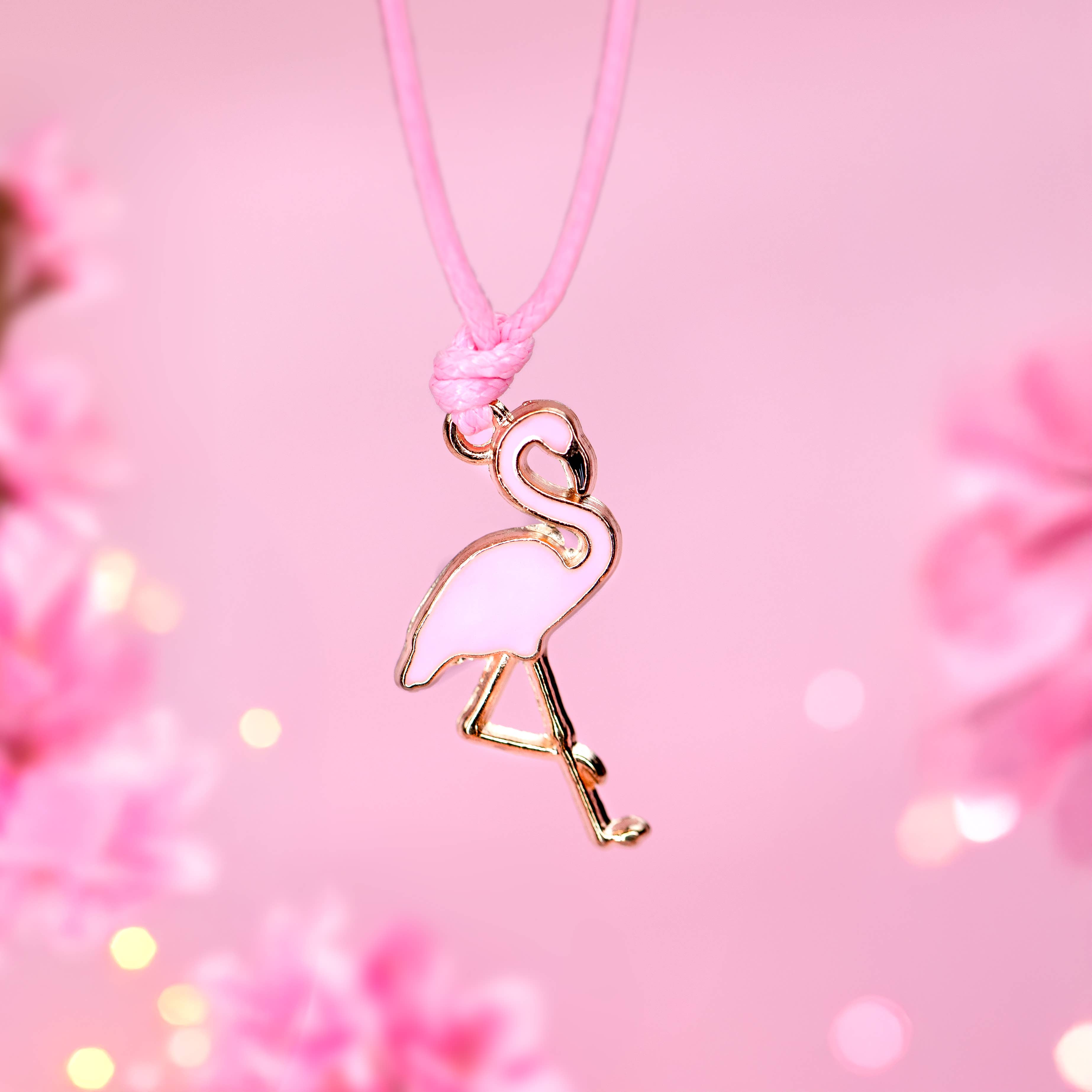 Letterbox Love Bracelets – wholesale Charm/dangle bracelet – Pink Flamingo Bracelet 2