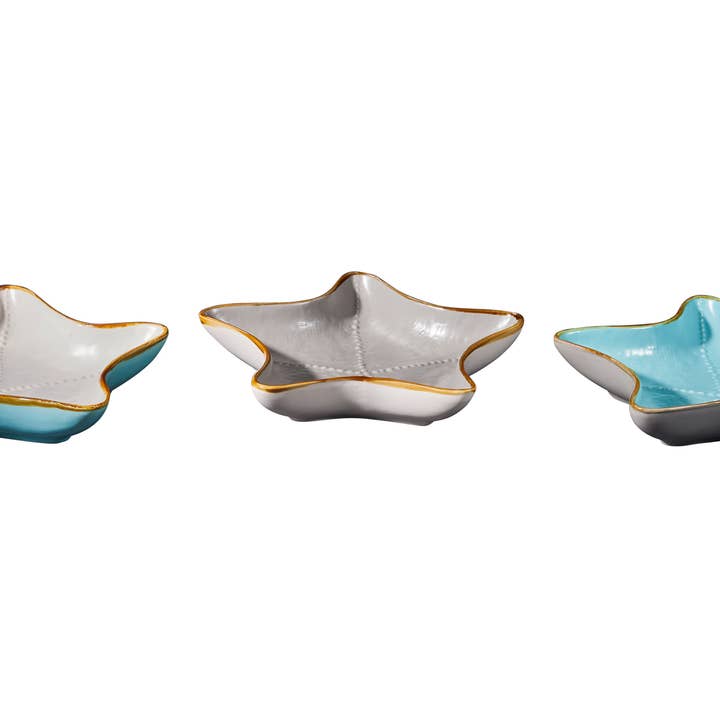 Mediterraneo Linea Mare - Stella Mar Bowl-3 Colors Ass. for wholesale on Faire