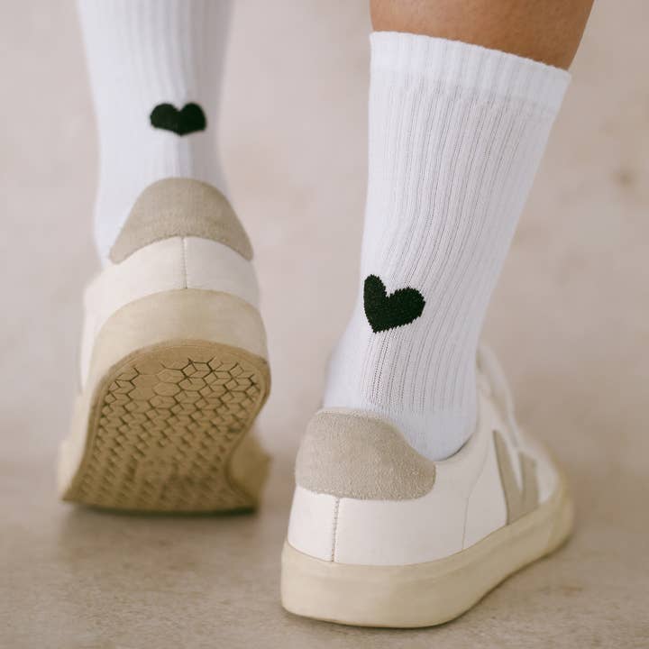 Eulenschnitt - Wholesale Socks - Unisex - Heart socks size 43 - 46 (pack of 5 pieces)