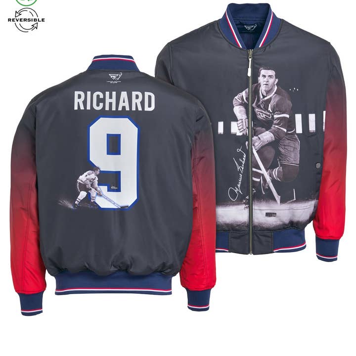Maurice Richard Reversible Bomber Jacket for wholesale by FE