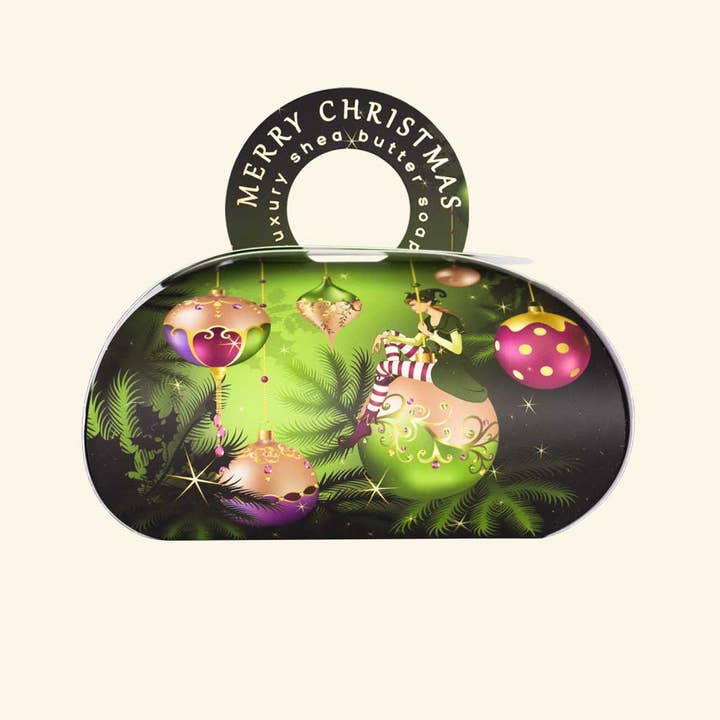 The English Soap Company – wholesale Bar Soap – Christmas Elf Mulled Wine Large Gift Bath Soap