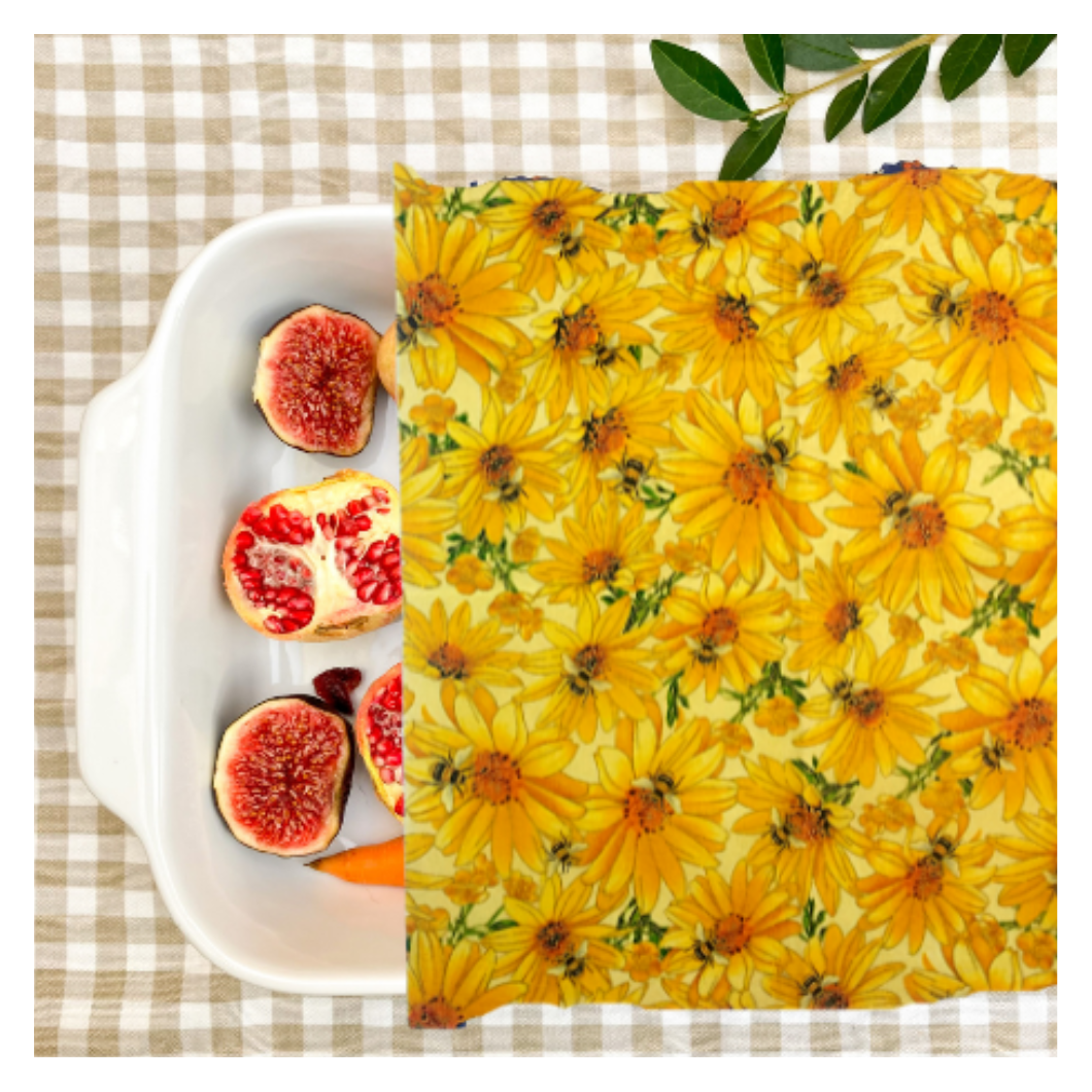 BEEZY ECO - Wholesale Food Storage Wrap/Bag - Variety 3 pack Beeswax Wraps3