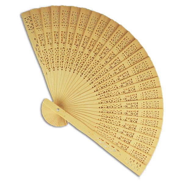 Wooden Fans 12 Pack for wholesale by Kipp Brothers