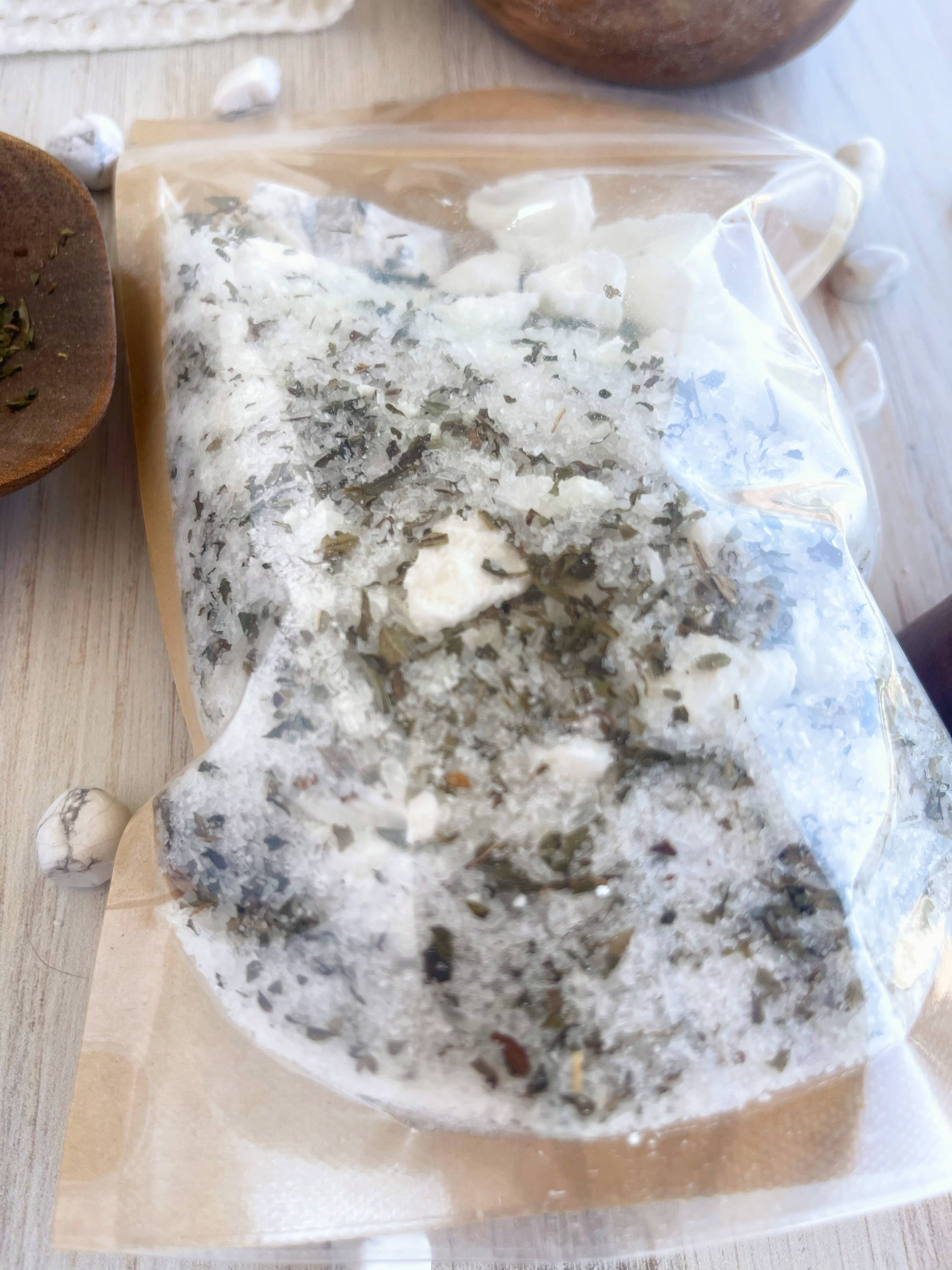 Rage Gems & Jewelry - Wholesale Bath Soak/Milk - Howlite, Peppermint, & Cannabis Bath Bomb Bath Soak 7