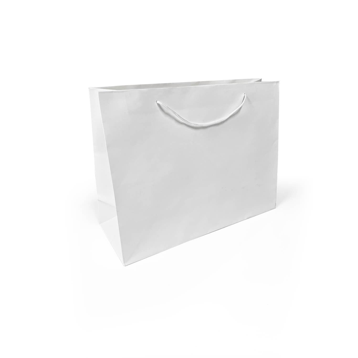 Kis Paper - Wholesale Gift Bag - Euro Tote Bag Vogue 16x6x12 White Paper Rope Handles1