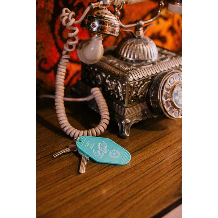 Gold St. Press - Wholesale Keychain – Unisex - End of the Road Motel Key Ring3