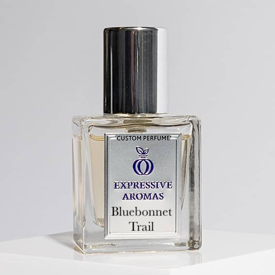 Bluebonnet Trail Eau De Parfum Spray 30mL Oud & Rose for wholesale by Expressive Aromas