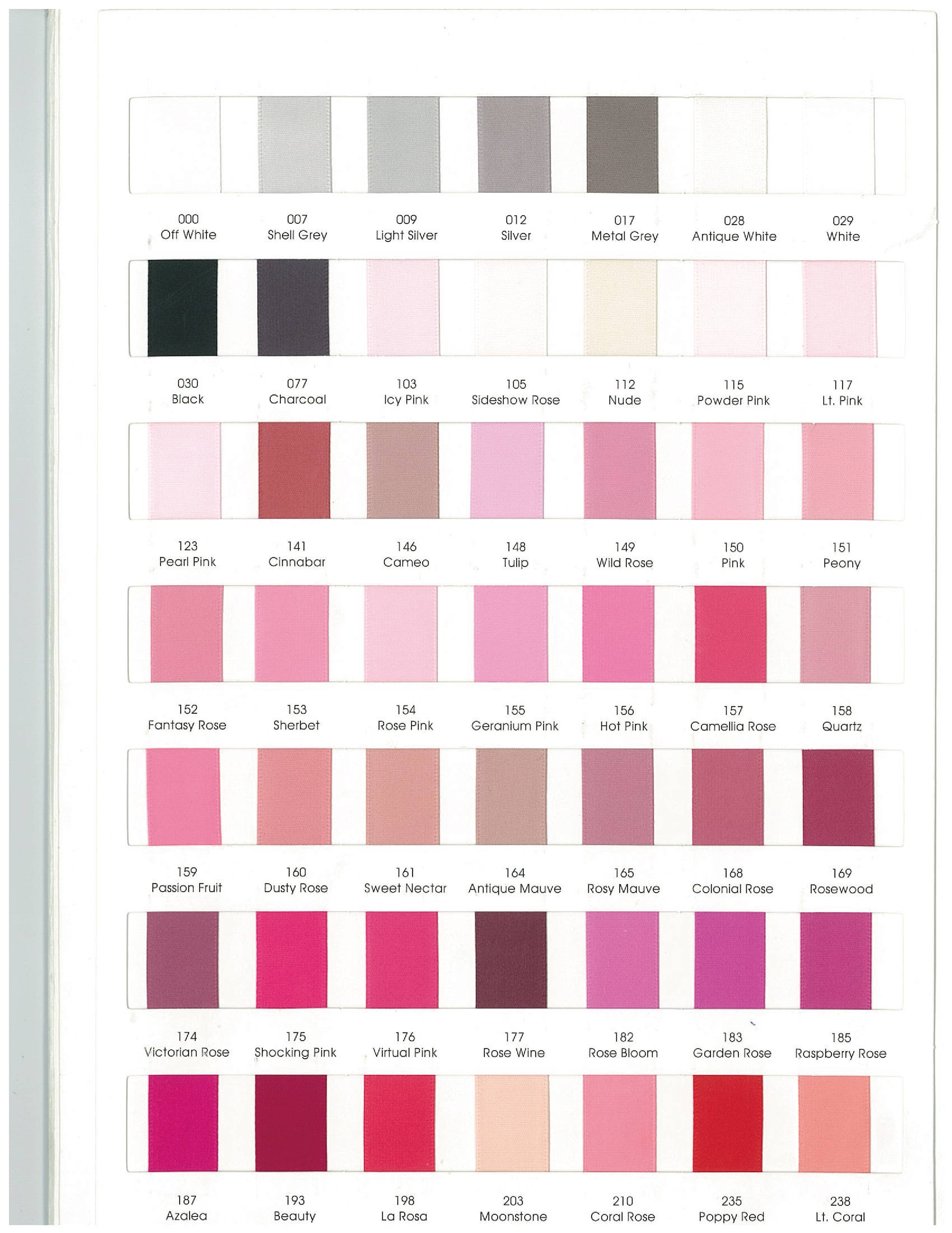 Wrapaholic Gifts & Packing Company - Vente Ruban – emballage cadeau - Ruban de satin double face 2,5 cm - Multicolore4