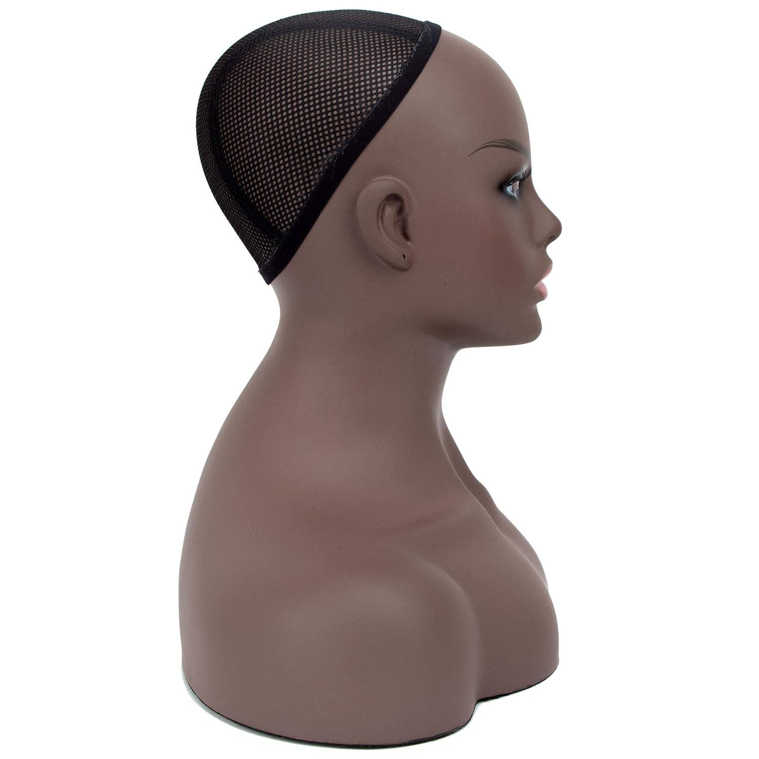 A1 PACIFIC INC. - Venta al por mayor Maniquíes - Peluca realista con cabeza de maniquí y busto, diseño y diseño 7645CS4