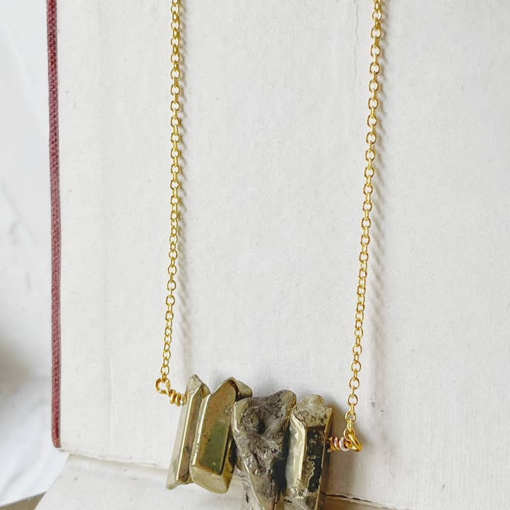 Rage Gems & Jewelry - Wholesale Pendant/Charm Necklace - Pyrite Necklace1