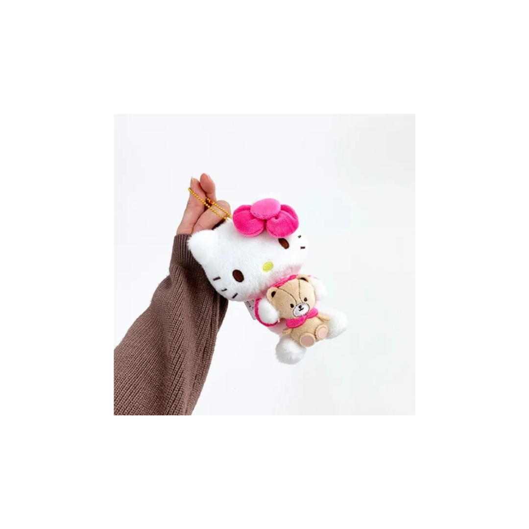 Just Snap Up – wholesale Ornament – Sanrio Hello Kitty - Plush Keychain Ornaments4