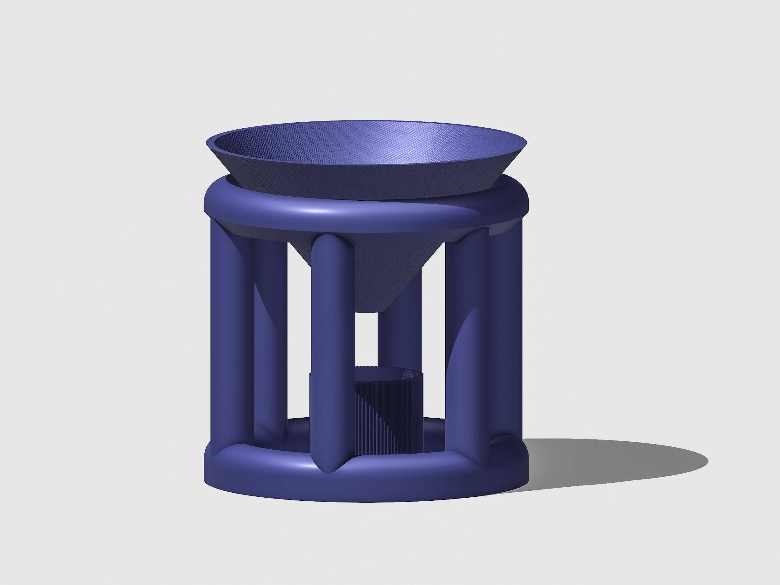 Rosebud Homegoods – wholesale Plant pot – Conduit Plant Stand with Planter & Catch2