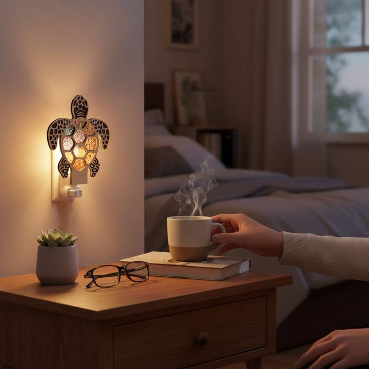 Gulf Coast Custom - Wholesale Night Light - Sea Turtle LED Nightlights Coastal Turtle Decor Night Lights1