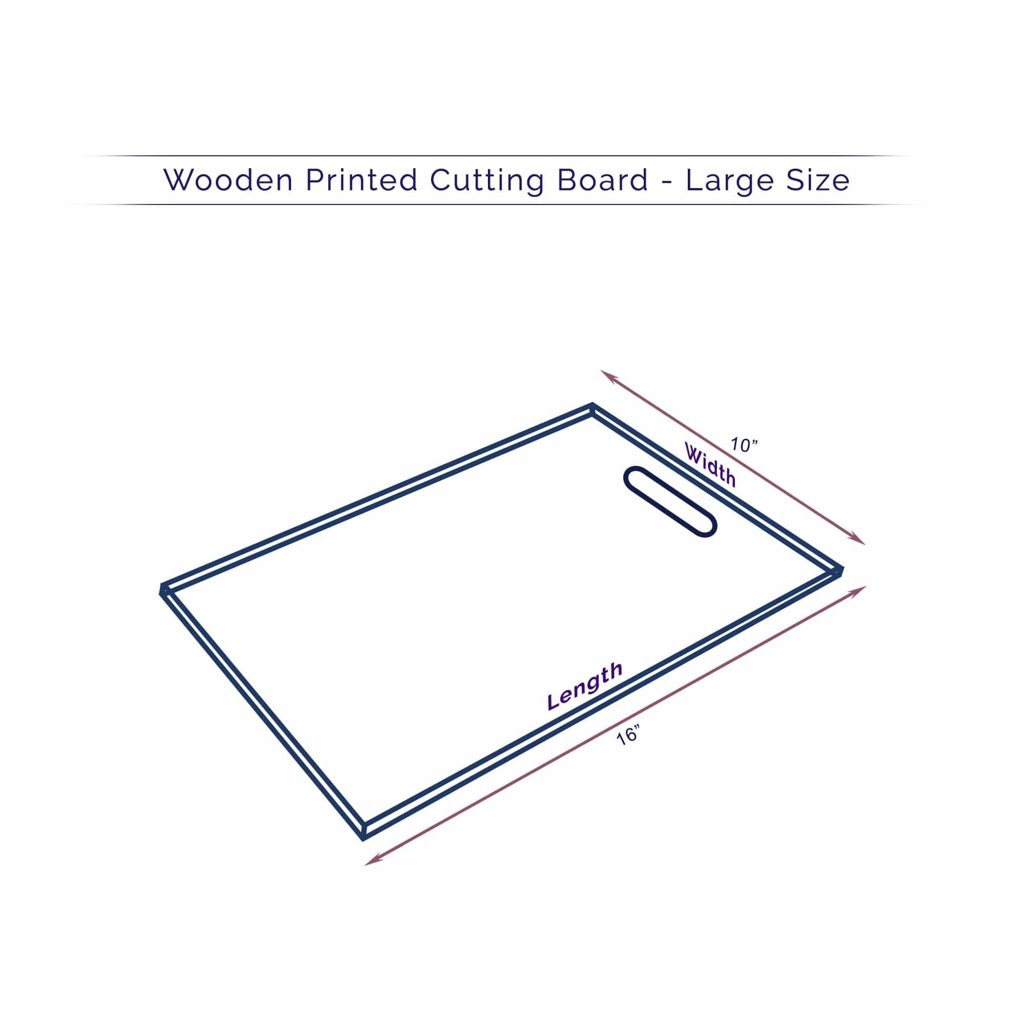 Anuschka | Vanya Lara (USA) - Wholesale Cutting Board - Wooden Printed Cutting Boards - Set of 2 - 250024