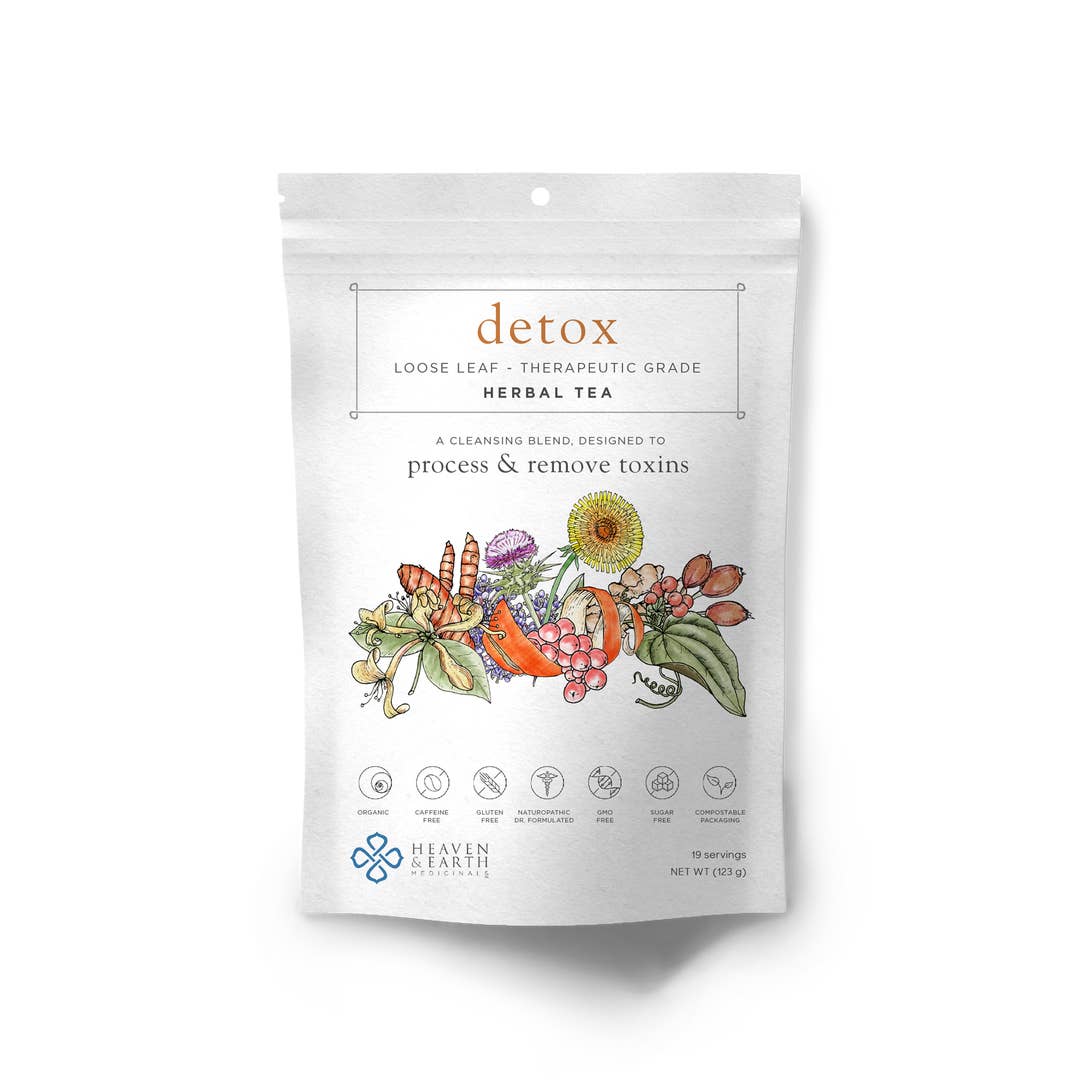Detox Tea for wholesale by Heaven & Earth Medicinals