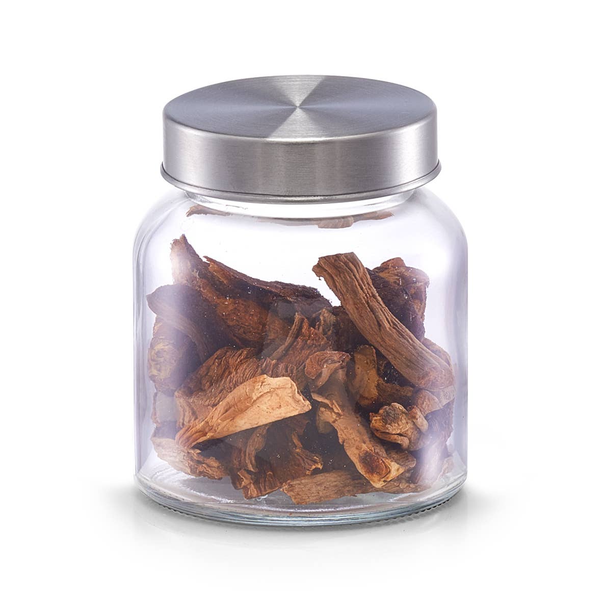 transparent Storage jar 'Mini' with metal lid, 220 ml for wholesale on Faire1