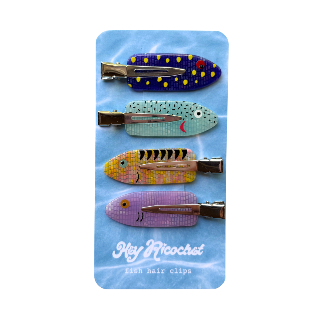 Hey Ricochet - Wholesale Hair Clip - Women's - Tackle Box Clip Set (Pre-Order not guaranteed for holiday delivery)1