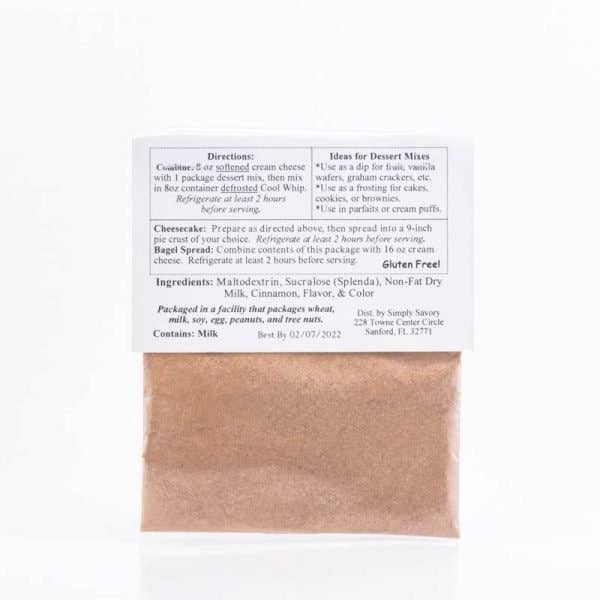 Simply Savory - Wholesale Cake Mix - Sugar-Free Pumpkin Cheesecake Dessert Mix2