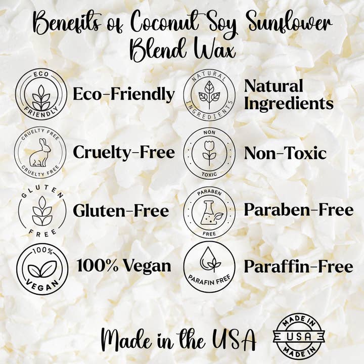 Honey Jar Creations - Wholesale Wax Melt - Angel Food Cake | Mini Wax Melts | Coconut Blend Wax Melts7