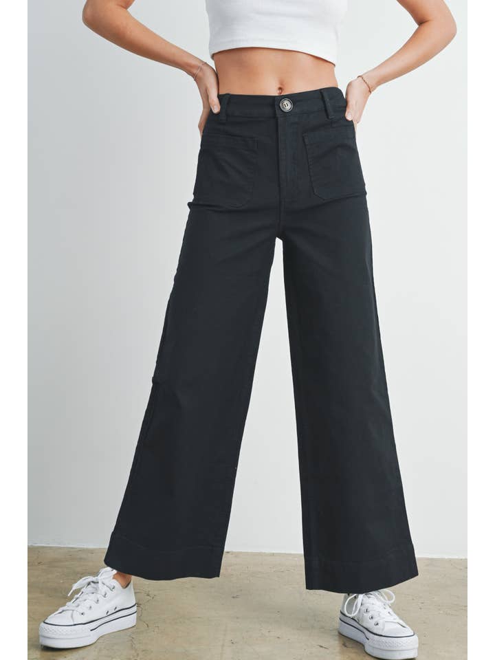 BUTTERMELON - Wholesale Jeans - Women's - Wide Leg Long Length - BMP7315