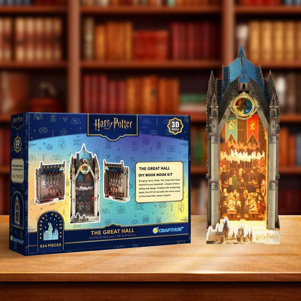 Crafthub - Wholesale DIY Craft Kit - Harry Potter: The Great Hall - DIY Book Nook Kit2