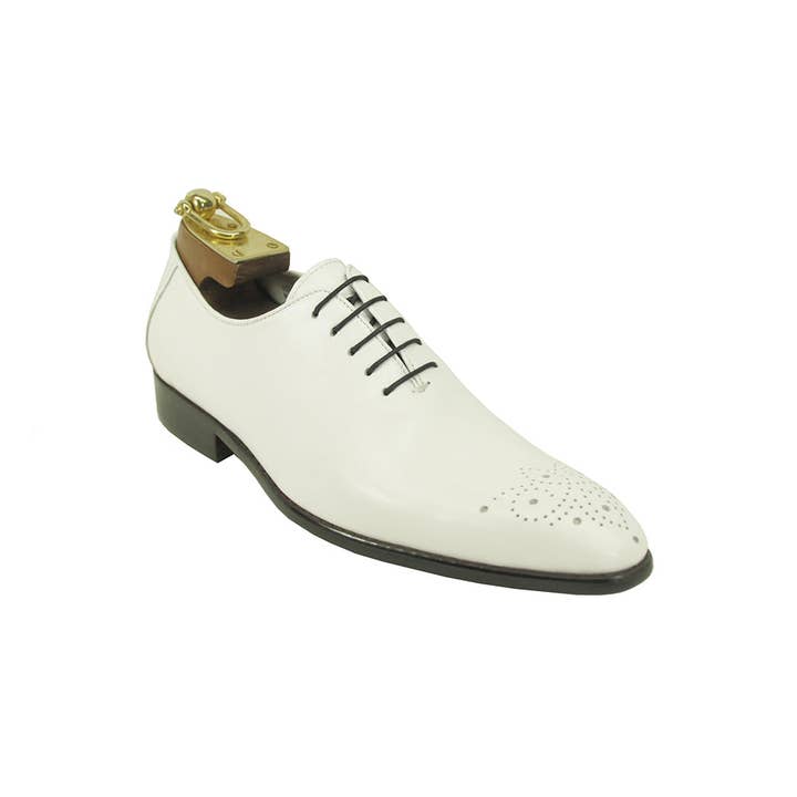Carrucci Shoes - Wholesale Oxford Shoes - Men's - Hand Burnished Leather Wholecut Calf Oxford5