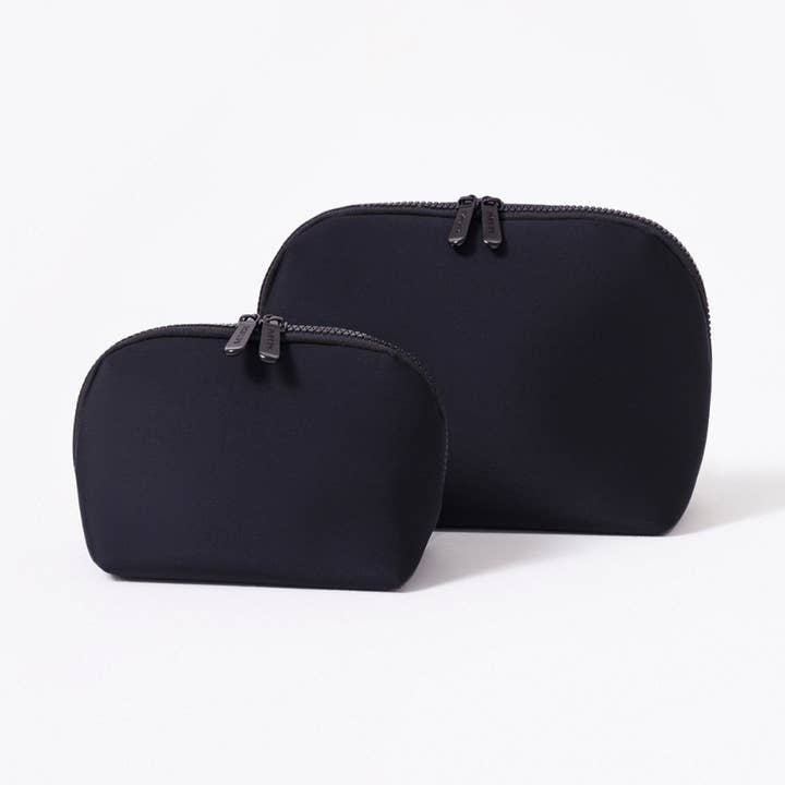 ENSEMBLE DE TROUSSE À MAQUILLAGE NOIR pour la vente par Pop Ups Brand