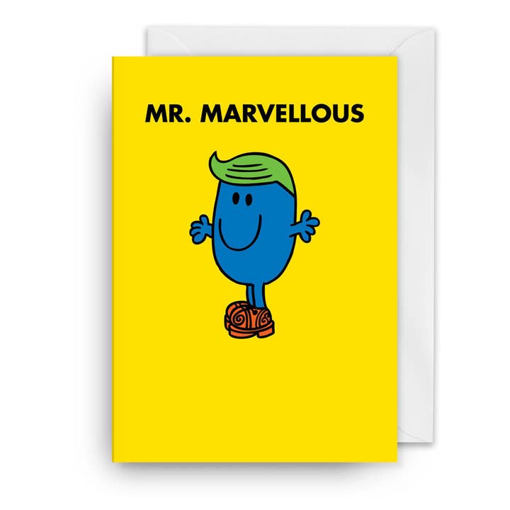 Birthday Card | Mr. Marvellous | Mr. Men for wholesale by Hype Associates Ltd