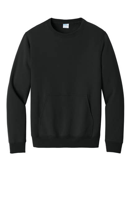 Print The Dream – wholesale Sweatshirt - Herr – Port & Company® Core Fleece Crewneck Tröja med Ficka2